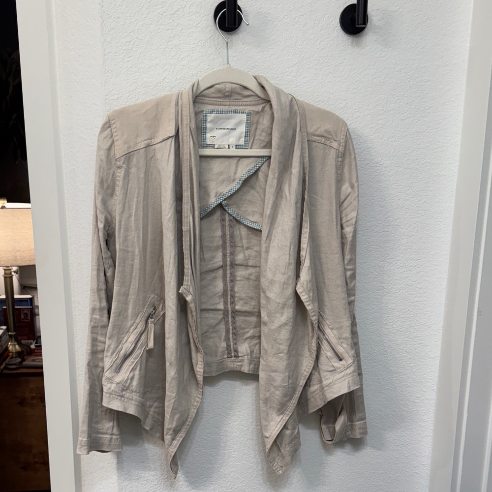 Anthropologie Women's Beige Jacket
